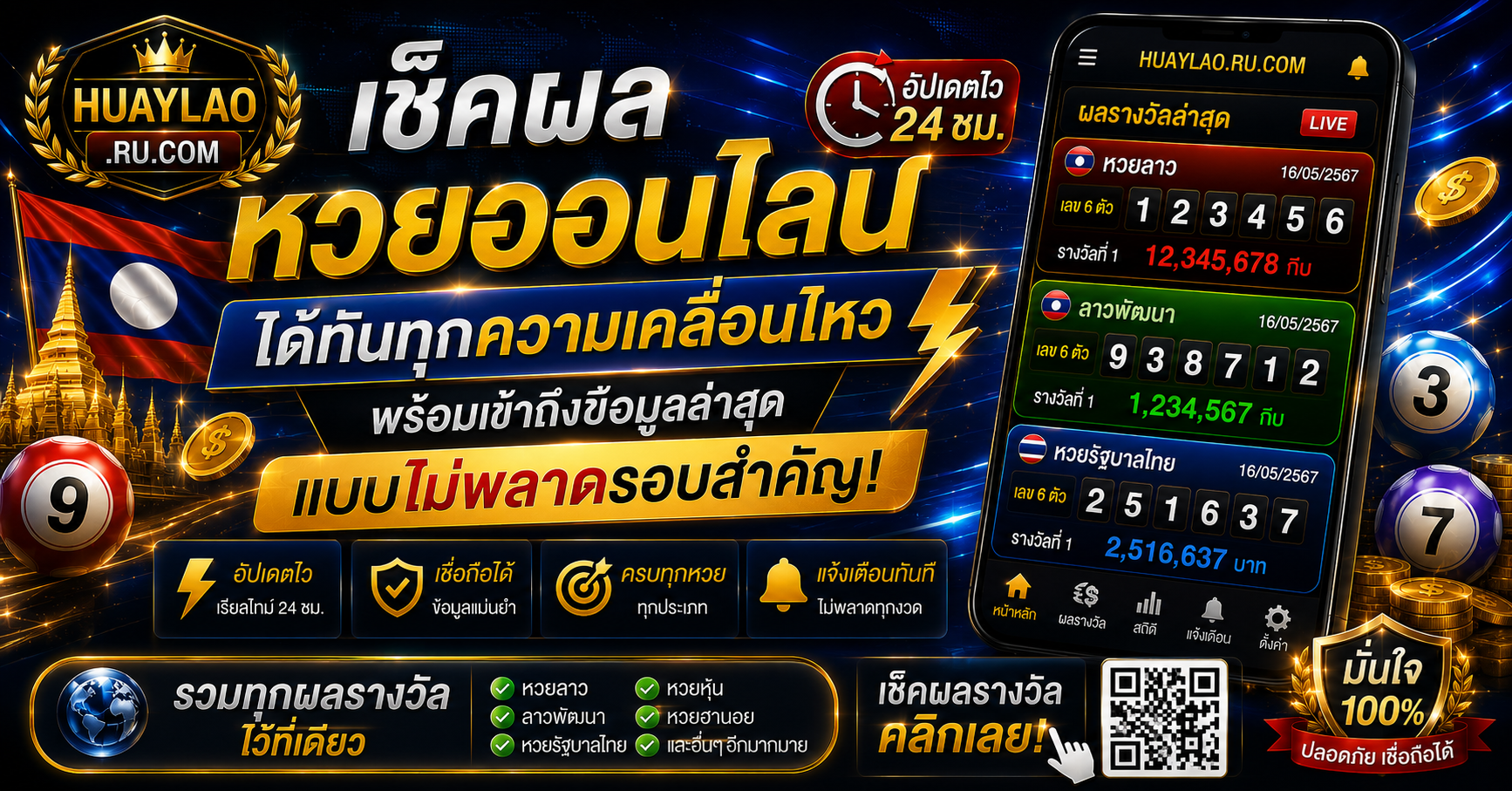 เช็คผลหวย